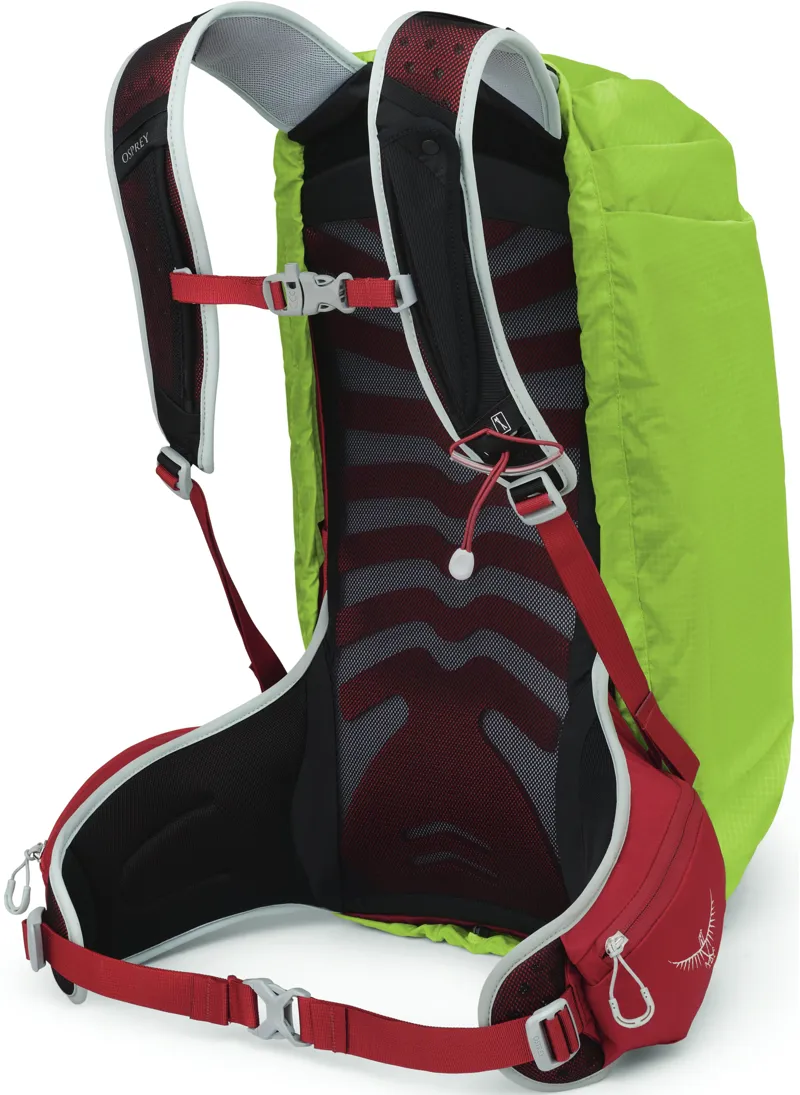 Osprey HiVis Raincover - Limon - XSmall-1